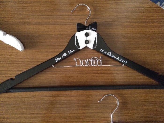 Perchas personalizadas Que viva la Novia - 4