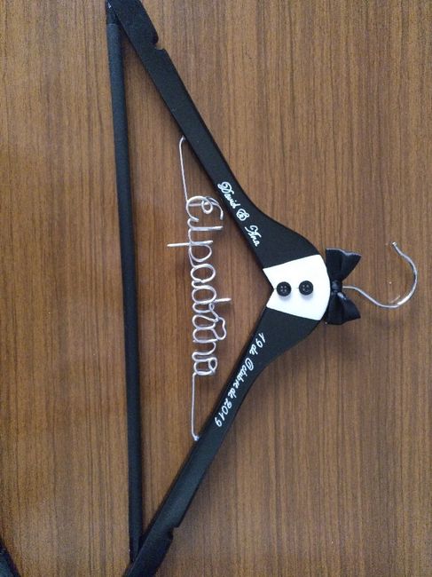 Perchas personalizadas Que viva la Novia - 5