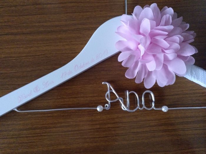 Perchas personalizadas Que viva la Novia - 7
