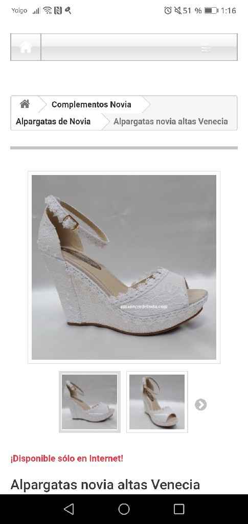 Mis alpargatas de novia - 1