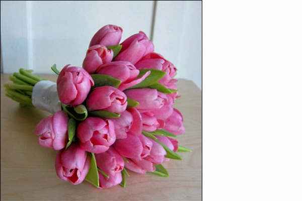 ramo de tulipanes