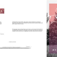Invitaciones, tríptico lado A