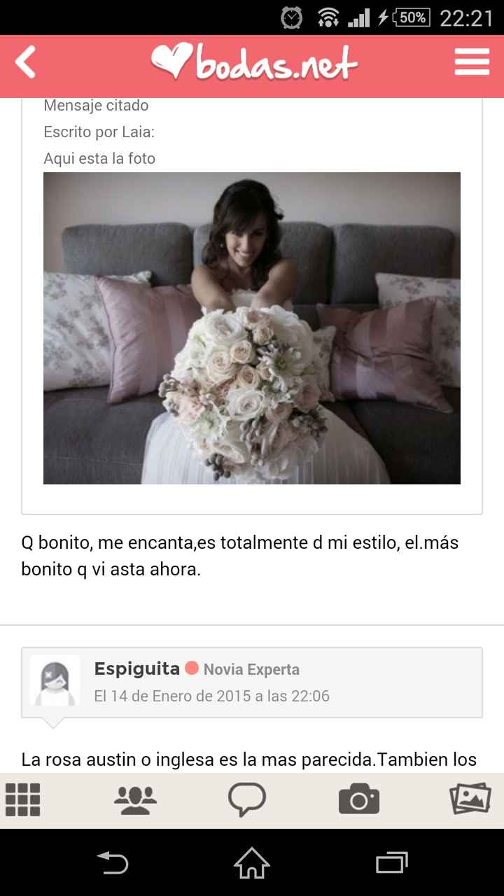 ¿cómo va a ser vuestro ramo? - 1