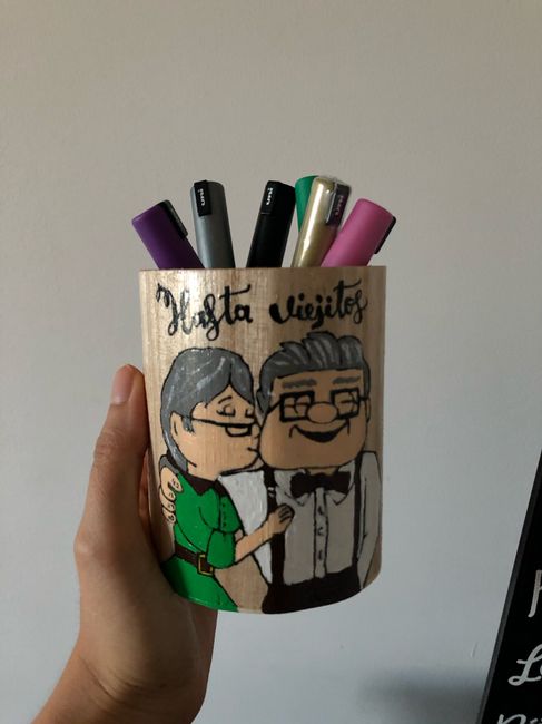 Mi mesa de firmas de Up 2