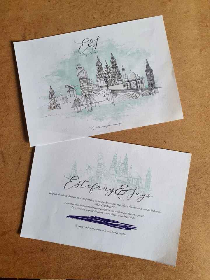 ¿Cómo serán vuestras invitaciones? 💙 - 1