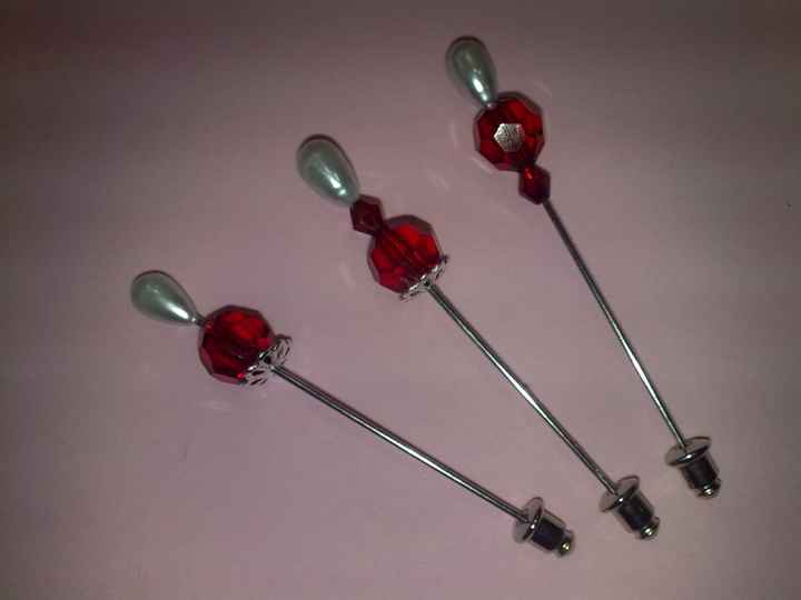3 alfileres