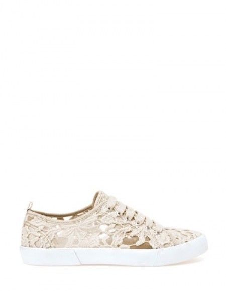 Stradivarius zapatillas crochet