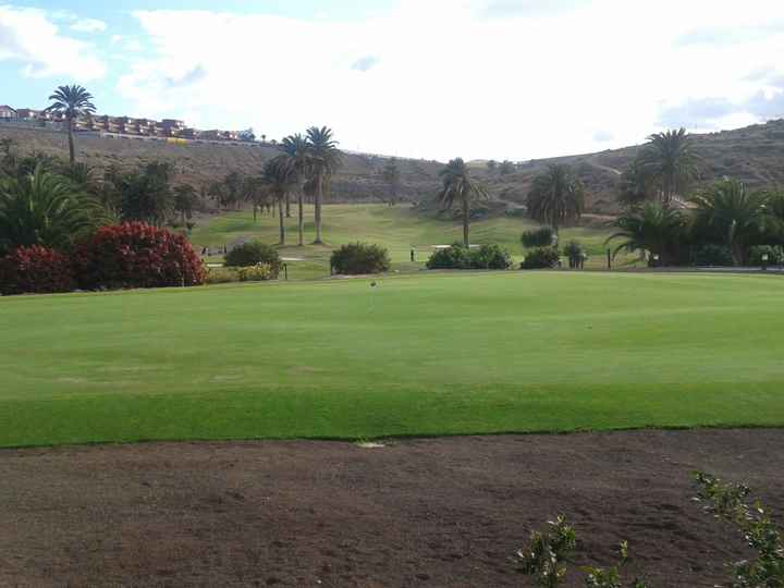 vistas al campo de golf