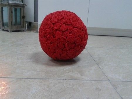 mi topiario rojo