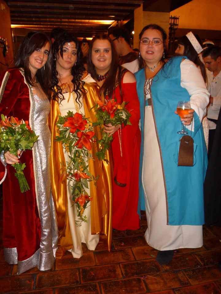 Mi ramo y el de mis damas de honor