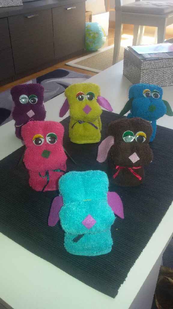 Perritos con toallas - 1