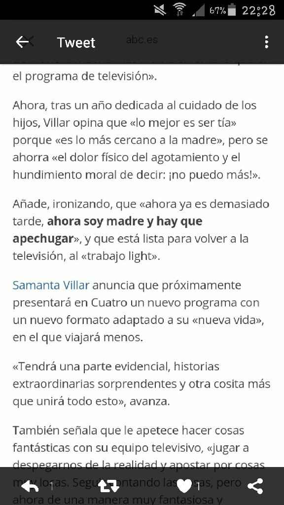 Debate sobre el libro de samanta villar. - 1