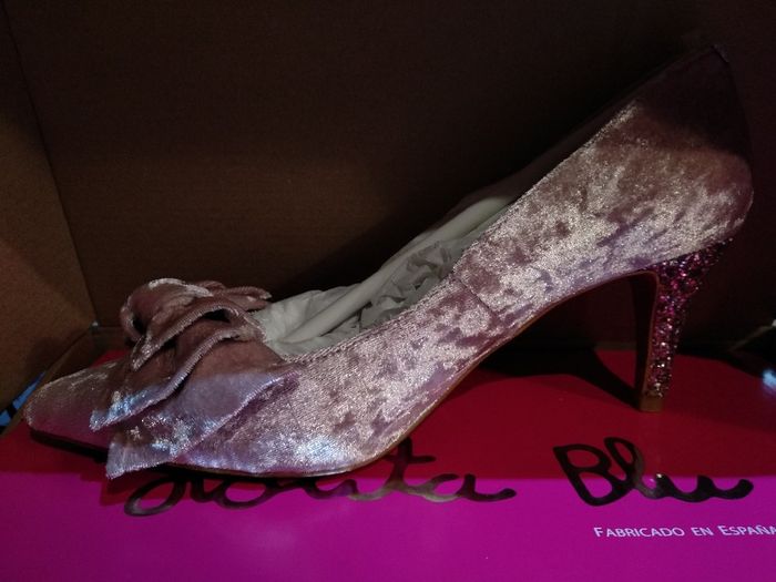 Zapatos de terciopelo - 1