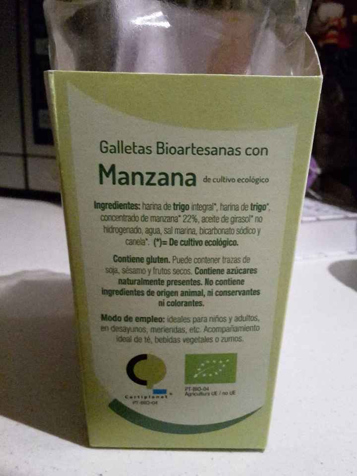 Galletas manzana y canela