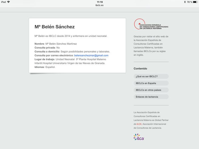 IBCLC Granada