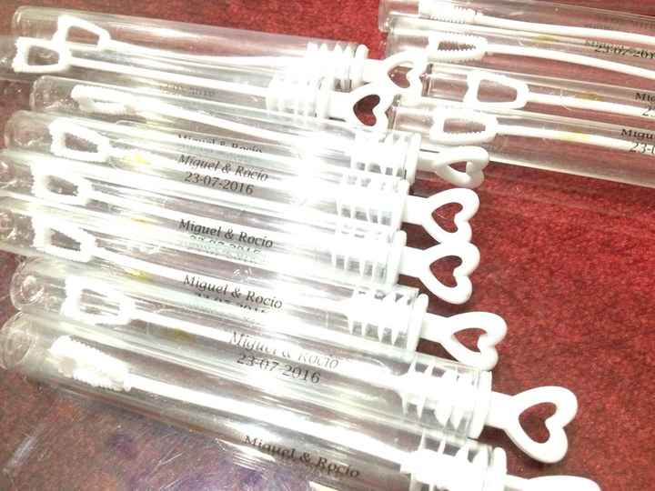 Mini pomperos para la salida de la iglesia - 1