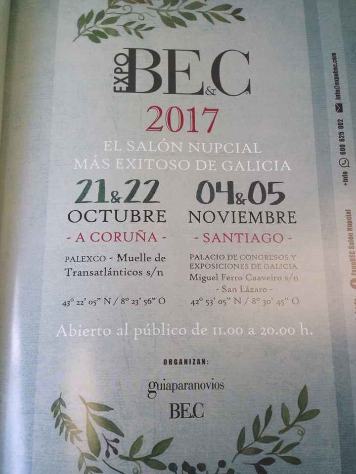 Feria bodas 2017 a coruña y santiago - 1