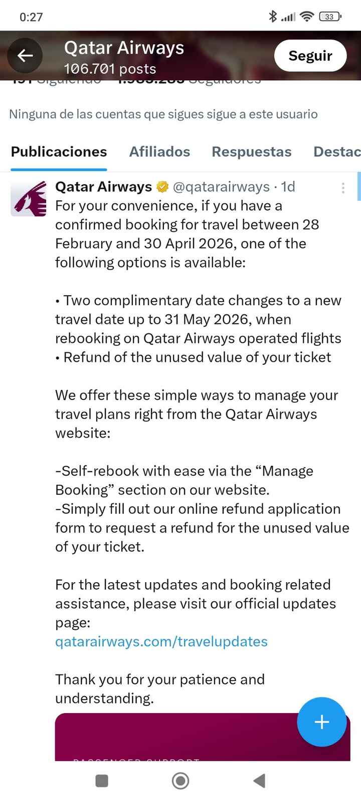 Cierre del espacio aéreo - 1