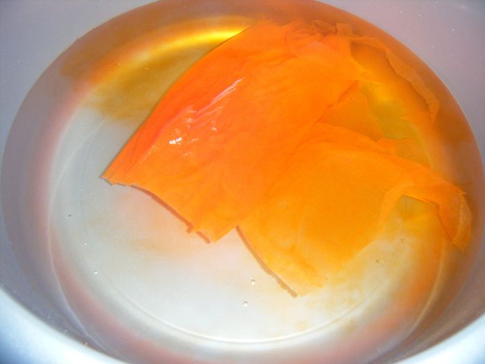 desteñir papel