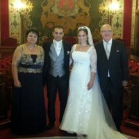 con mis padrinos
