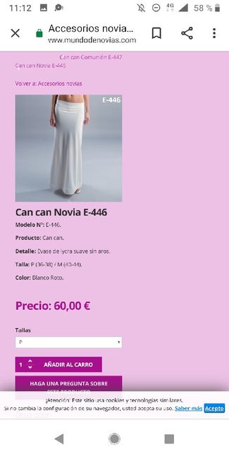 Cancan neopreno - 1
