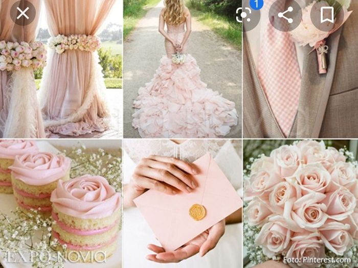 Eligiriais algo de estas fotos para vuestra boda rosa 1