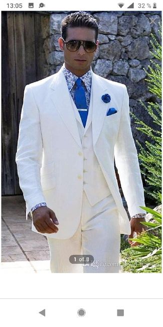 Traje blanco - 2