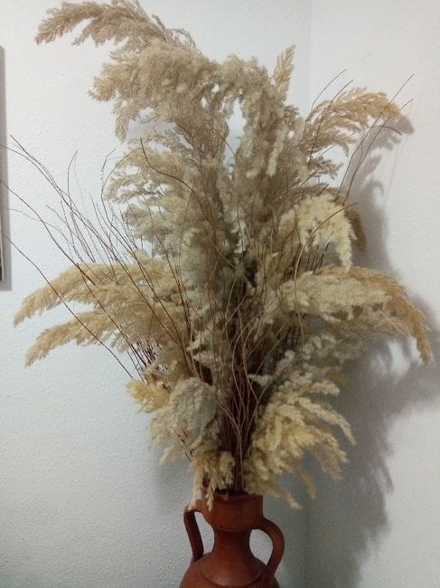 Decoración con pampas 6