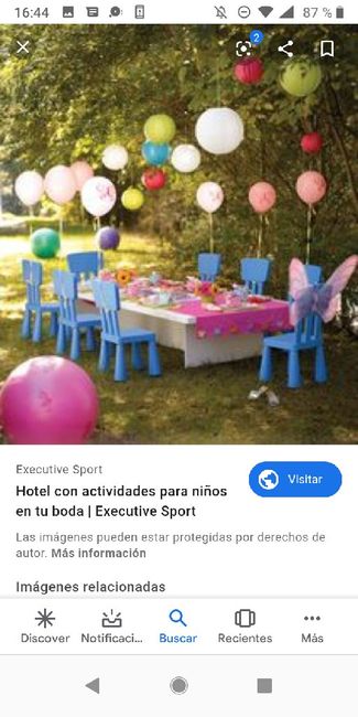 Mesa o lugar para peques 1