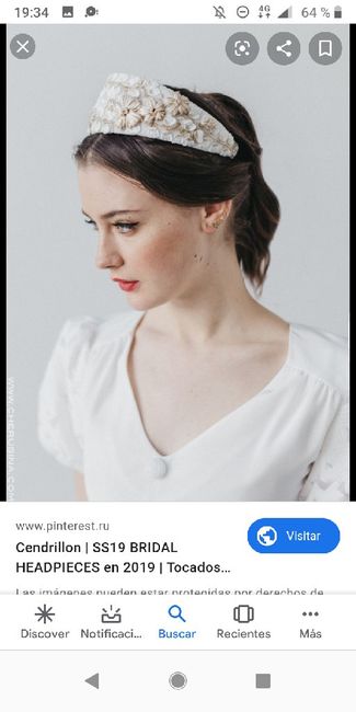Tiaras,tocados de flores,pedrería,plata,dorado...cual eligiriais?? 2