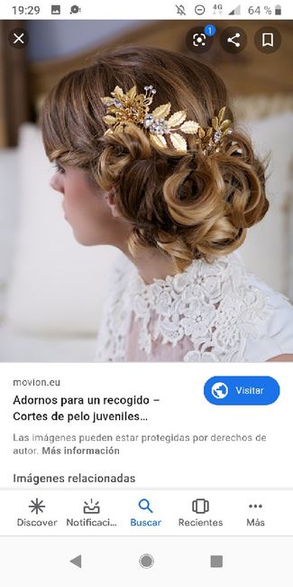 Tiaras,tocados de flores,pedrería,plata,dorado...cual eligiriais?? 7