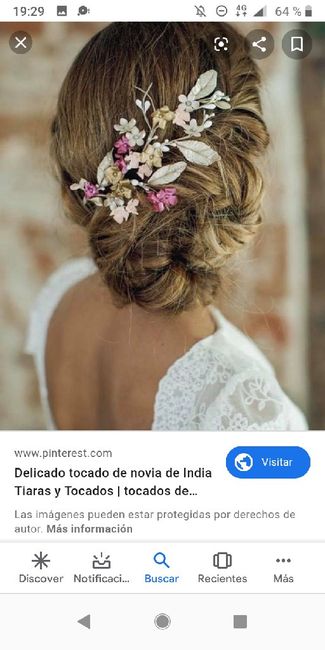 Tiaras,tocados de flores,pedrería,plata,dorado...cual eligiriais?? 8