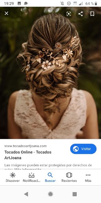 Tiaras,tocados de flores,pedrería,plata,dorado...cual eligiriais?? 9