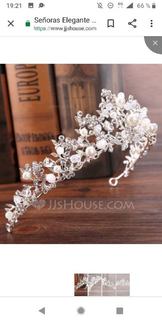 Tiaras,tocados de flores,pedrería,plata,dorado...cual eligiriais?? 23