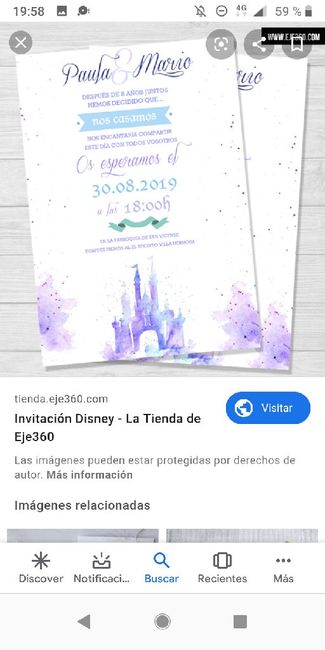 Invitaciones Disney...lo pondríais??? 15