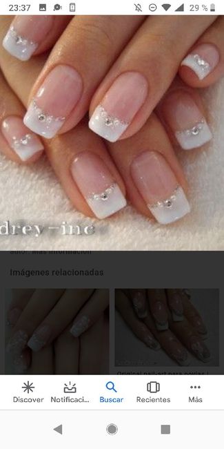 Uñas con perlitas o dibujos... 5