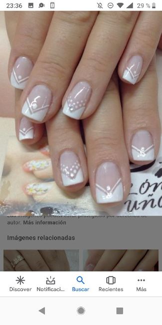 Uñas con perlitas o dibujos... 6