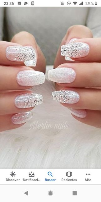 Uñas con perlitas o dibujos... 7