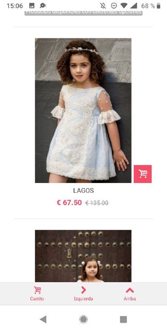 y como no...trajes para niñas 14