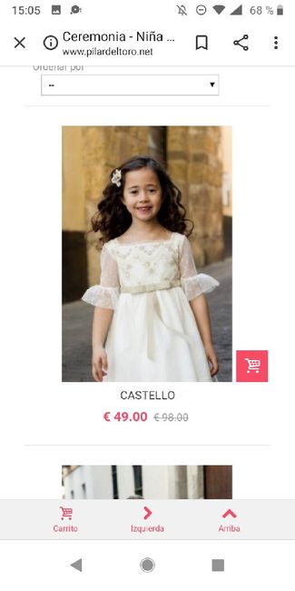 y como no...trajes para niñas 16