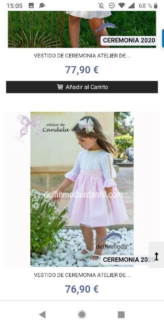 y como no...trajes para niñas 13