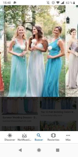 Damas de honor...iguales,diferentes ... 2