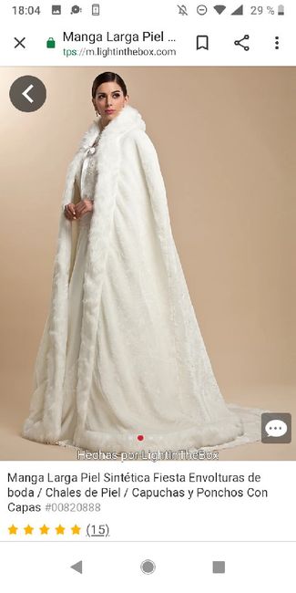 Abrigos,capas...para novias?? 4