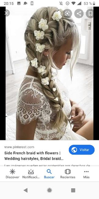 Peinados de trenzas novia 1