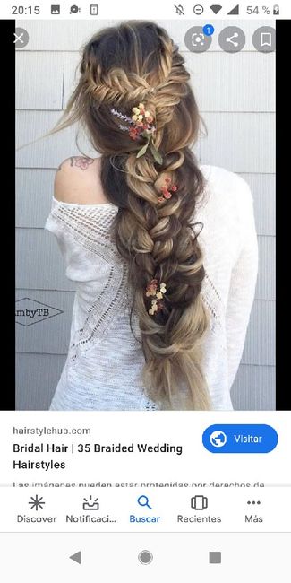 Peinados de trenzas novia 6
