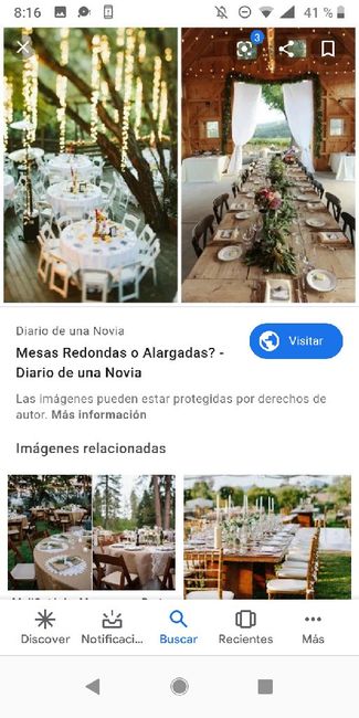 Como os gustan las mesas???redondas,alargadas,mezcladas..?? 3