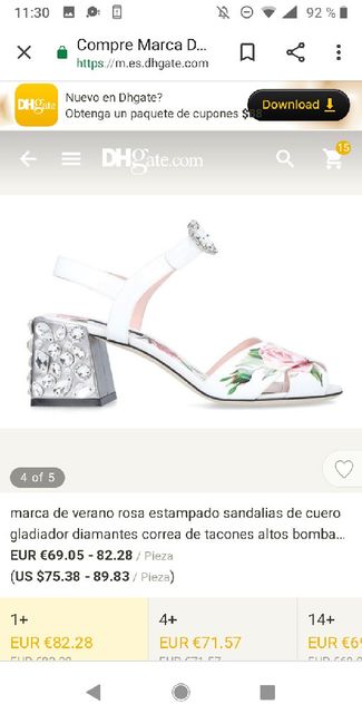 Zapatos con tacón enjoyado 3