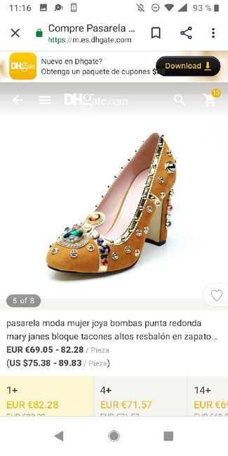 Zapatos con tacón enjoyado 5