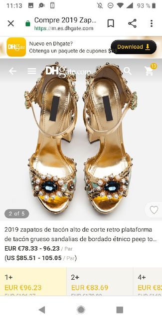 Zapatos con tacón enjoyado 7