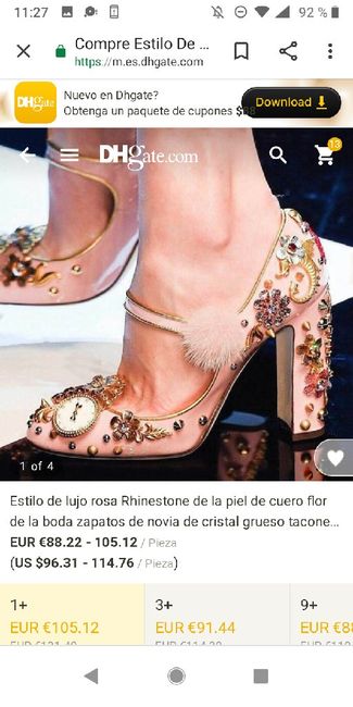 Zapatos con tacón enjoyado 12